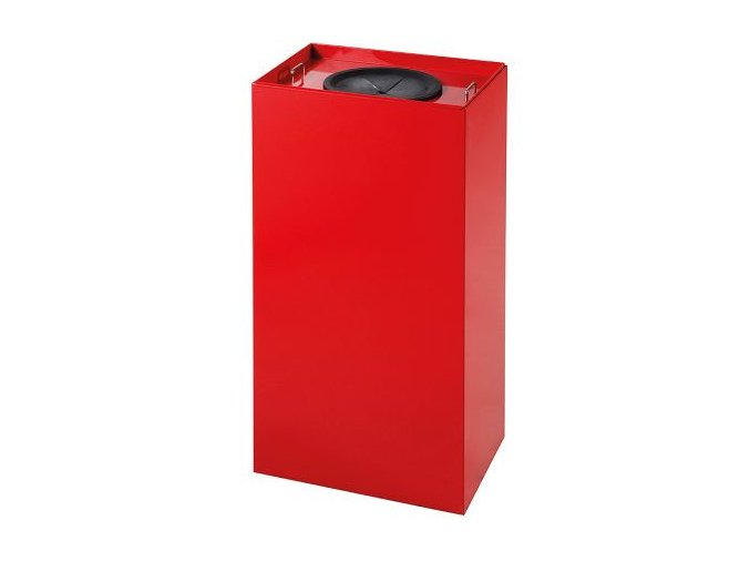 vyr 10704345 6 1 kovovy odpadkovy kos na trideni odpadu s vhozem