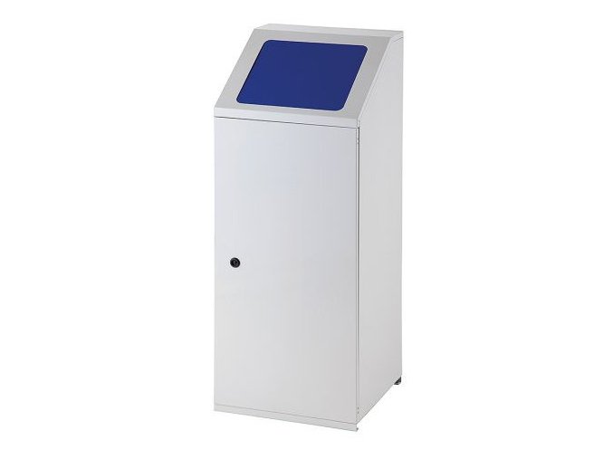 Odpadkový koš na tříděný odpad modrý 100 l