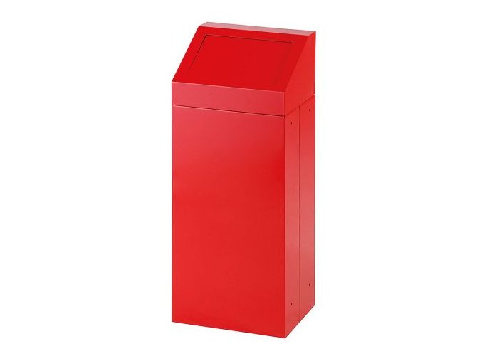 vyr 1003649 6 1 kovovy odpadkovy kos s odnimacim vikem cerveny