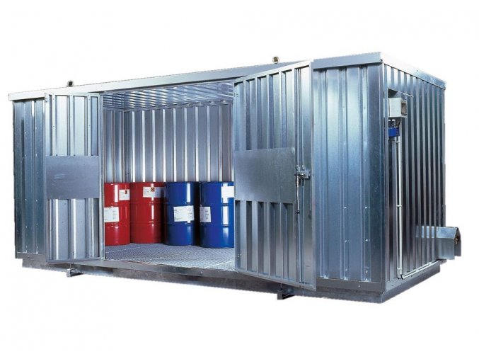 Dvoukřídlová izolovaná vrata do kontejneru (příplatek)(8223)