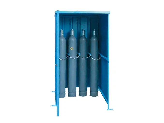 Klec pro venkovní skladování tlakových láhví - bez podlahy - C27-3103-B