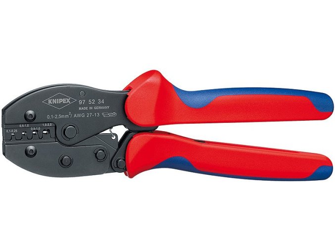 Krimpovací kleště KNIPEX PreciForce ® brunýrované 220 mm - 975234