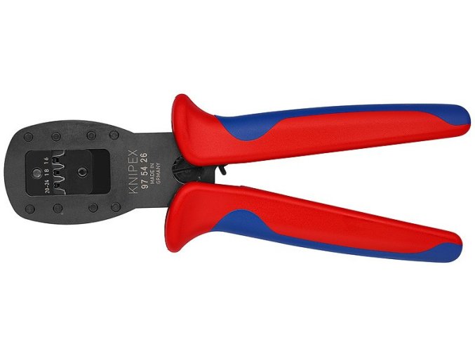 Krimpovací kleště na miniaturní konektory brunýrované 190 mm - 975426 | Knipex