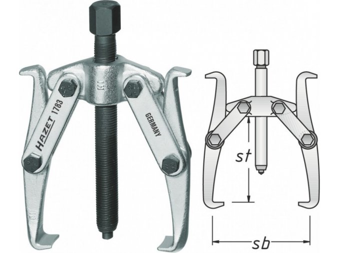 Univerzální stahovák 1783-22 Hazet