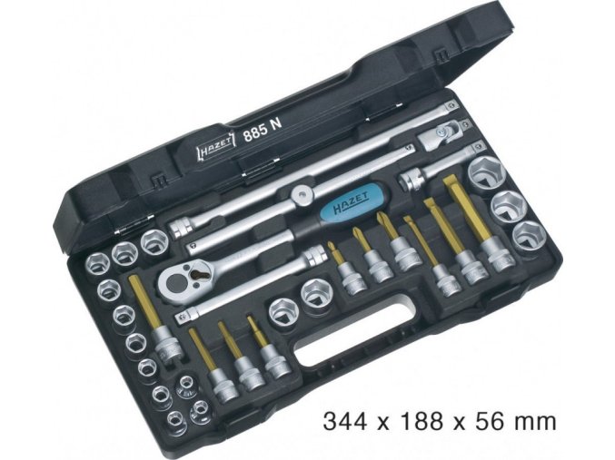Gola sada 3/8", 32 ks Hazet - 885N