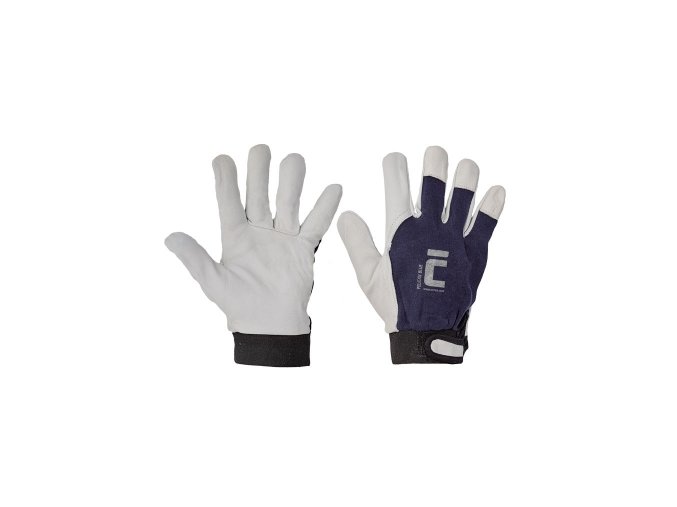 Pracovní rukavice PELICAN BLUE kombinované, balení 12 ks (Velikost 11)