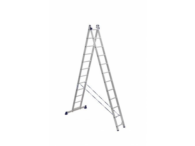 5742 alumet univerzalni 2 dilny zebrik 2x13 pricek 33 x 366 cm max 150 kg 5 let zaruka