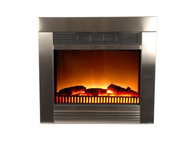 8745 5 igotherm elektricky vestavny krb chicago 1800w s ventilatorem 220 240v 50hz led 67 x 23 x 62 cm nerez