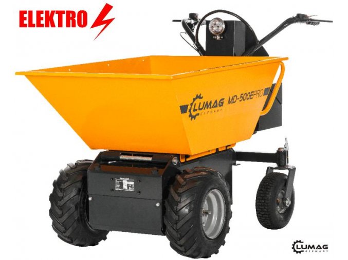 Minidumper Lumag MD500E-PRO  Elektrický minidumper