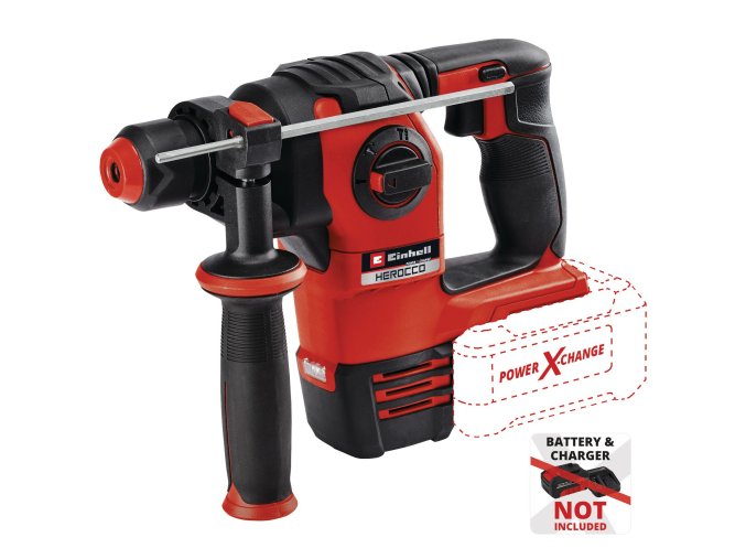 Einhell Expert HEROCCO Aku bezuhlíkové kladivo vrtací 18V, 18Nm, 2,2J, kufr