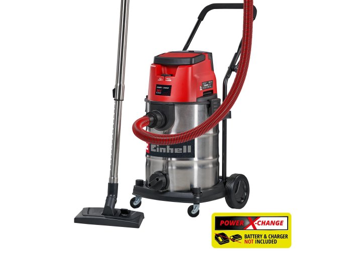 Einhell Expert TE-VC 36/30 Li S-Solo, Vysavač pro mokré i suché sání Aku, 36V