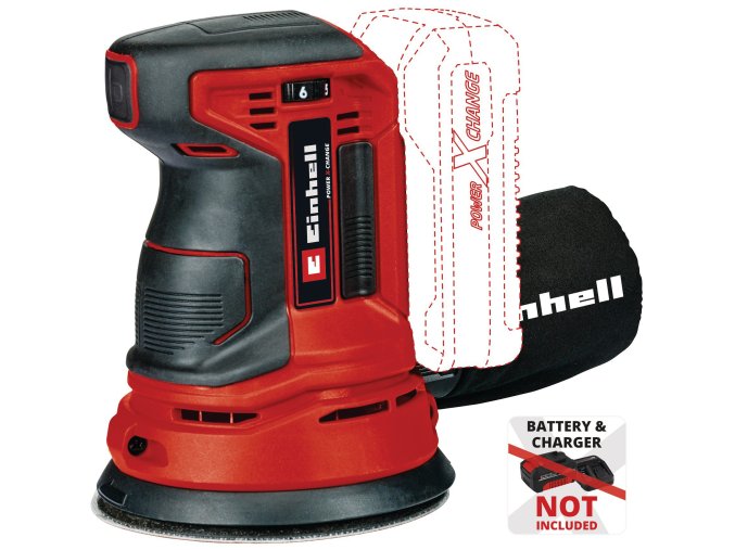 Excentrická vybrační bruska aku Li-Solo Einhell Expert TE-RS 18