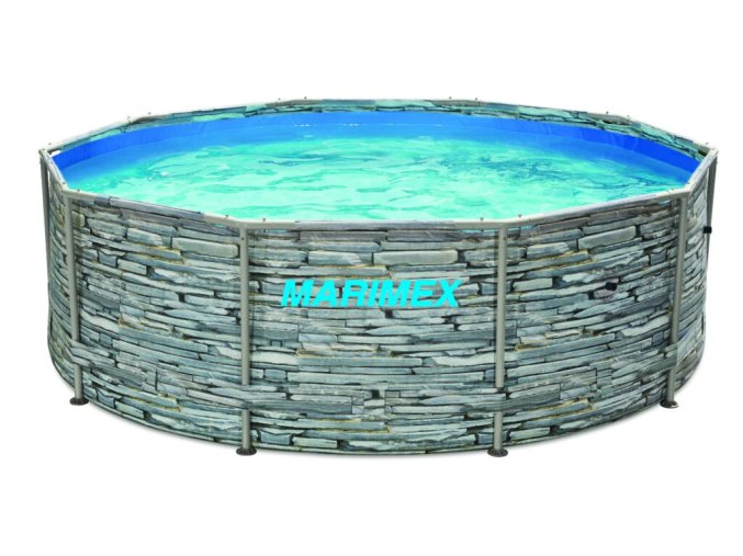 Bazén Marimex Florida 3,05x0,91 m bez příslušenství - motiv KÁMEN