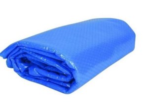 Solární plachta modrá pro oválné bazény 3,66 x 7,32 m