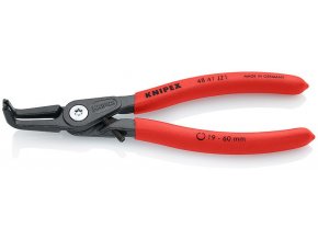 Vnitřní zahnuté kleště na pojistné kroužky 165 mm - 4841J21 Knipex