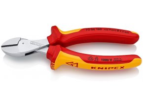 Boční štípací kleště KNIPEX X-Cut ® chromované 160 mm - 7306160