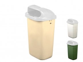 Nádoba ke koši CLASSIC 50 l, krémová