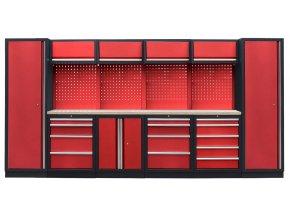 Kvalitní PROFI RED dílenský nábytek 3920 x 465 x 2000 mm - RTGS1300A8