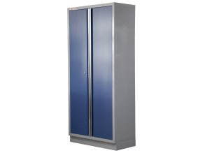 Celokovová široká dílenská skříň PROFI BLUE 915x458x2000 mm - MTGB1336