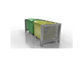 pristresek pro odpadove kontejnery duo ii
