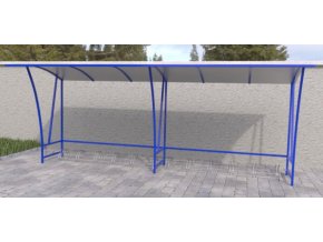 Přístřešek Milano II (Barva konstrukce zinek)