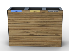 Koš na tříděný odpad Pera 2