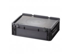 vyr 44903871 ESD 01 plastova euro prepravka ESD antistaticka s vikem