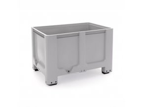 3560 01 plastovy box s nohami pro skladovani odpadu a materialu