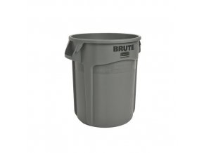 Plastová nádoba Round brute 75,7 l. - šedý