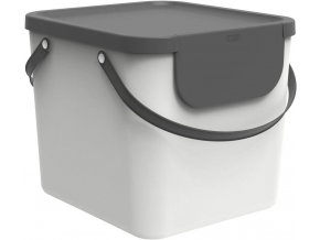 Systém třídění odpadu ALBULA box 40L - bílá
