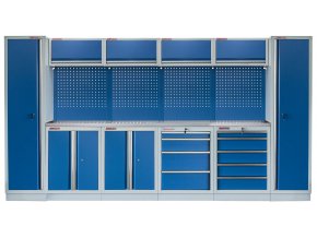 Kvalitní PROFI BLUE dílenský nábytek 3920 x 495 x 2000 mm - MTGS1300BB8