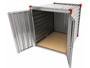 container 2,25m RED otevřeno