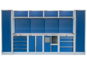 Kvalitní PROFI BLUE dílenský nábytek 3920 x 495 x 2000 mm - MTGS1301AY