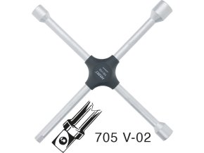 Křížový klíč 705V-02 Hazet