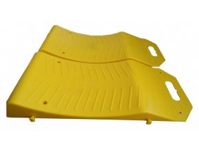 Zarážka / podložka pro parkovací místo, pár, 4 t - TS490