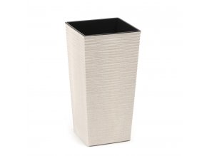 5913 lamela kvetinac finezia eco wood dluto rozmer 40 x 40 x 75 cm bily