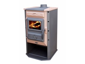 TIM SISTEM, krbová kamna na TP Magic Stove ECO, 6,9 kW, hnědá