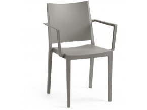 Křeslo MOSK ARMCHAIR - šedá