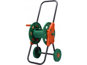 Stojan navíjecí na zahradní hadici 1/2" 45m pojízdný