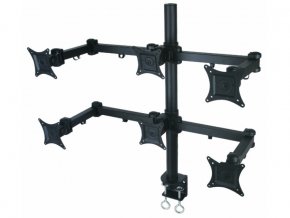 f 1535 0 Polohovatelny stolni drzak pro 6 monitoru Fiber Mounts FM06