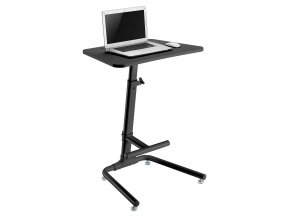 Výškově polohovatelný stolek na notebook pro práci vsedě nebo vestoje  M8C49
