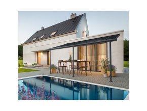 Palram - Canopia Capri 5400 antracit 3 x 5,46