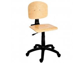 vyr 23104555 1 dilenska pracovni zidle s operadlem s kolecky drevo