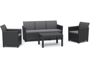 CLAIRE 5 SEATERS set - grafit