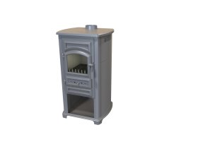 BELLA THALIA, krbová kamna FORTE ECO antracit 5,4kW