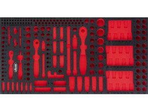 Pěnová vložka pro sadu nářadí s nástrčnými klíči - V4521