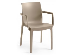 Křeslo EMMA ARMCHAIR- taupe