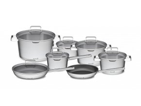 Sada nádobí G21 Gourmet Magic s cedníkem, 13 dílů, nerez