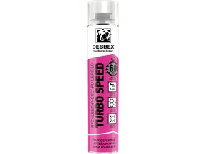 pěna montážní 750ml TURBO SPEED 60s
