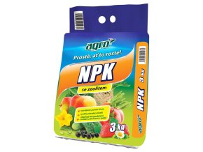 hnojivo NPK 3kg AGRO